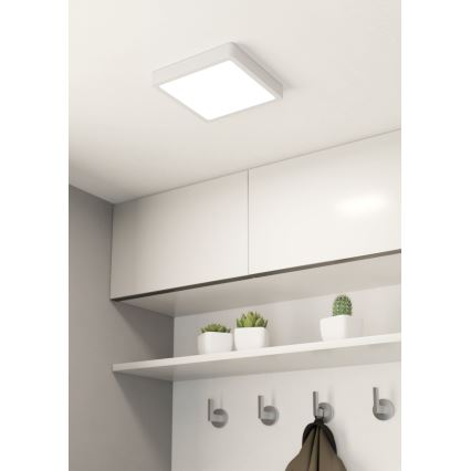 Eglo - LED taklampa för badrum LED/17W/230V IP44 vit