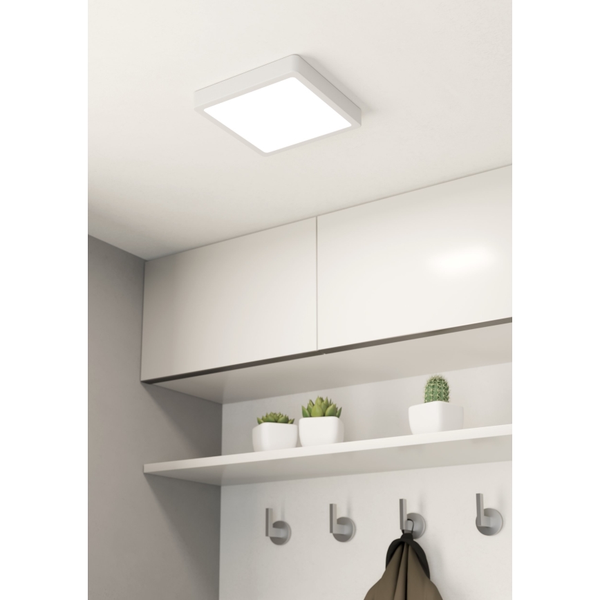 Eglo - LED taklampa för badrum LED/17W/230V IP44 vit