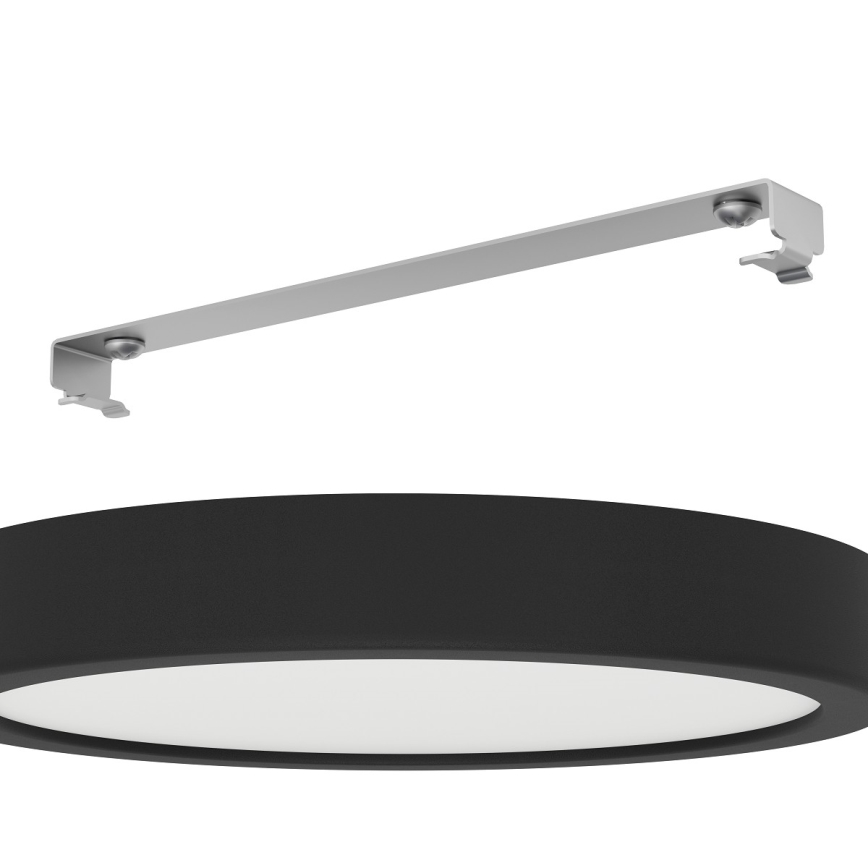 Eglo - LED taklampa för badrum LED/17W/230V svart IP44