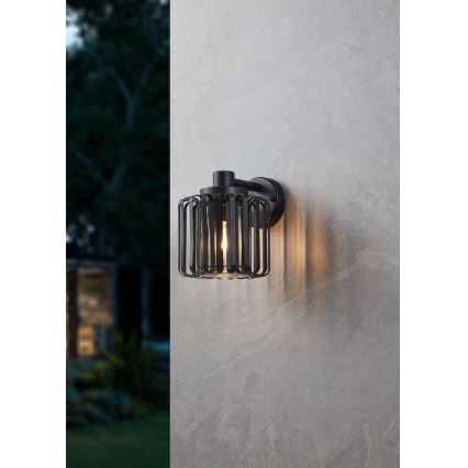 Eglo - Vägglampa för utomhusbruk 1xE27/40W/230V IP65