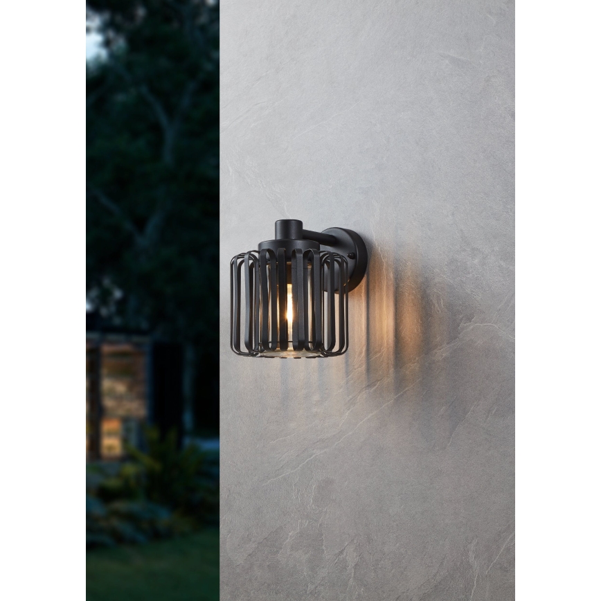 Eglo - Vägglampa för utomhusbruk 1xE27/40W/230V IP65