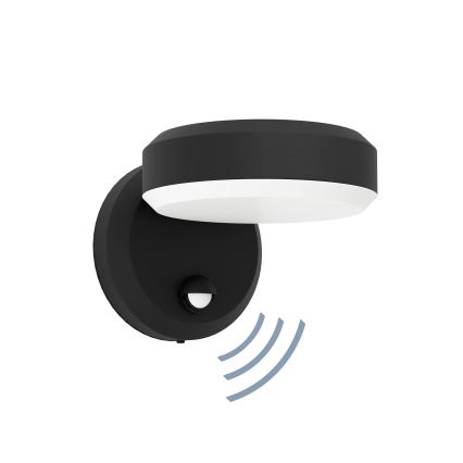 Eglo - LED Utomhus vägglampa med sensor LED/10,8/230V IP44