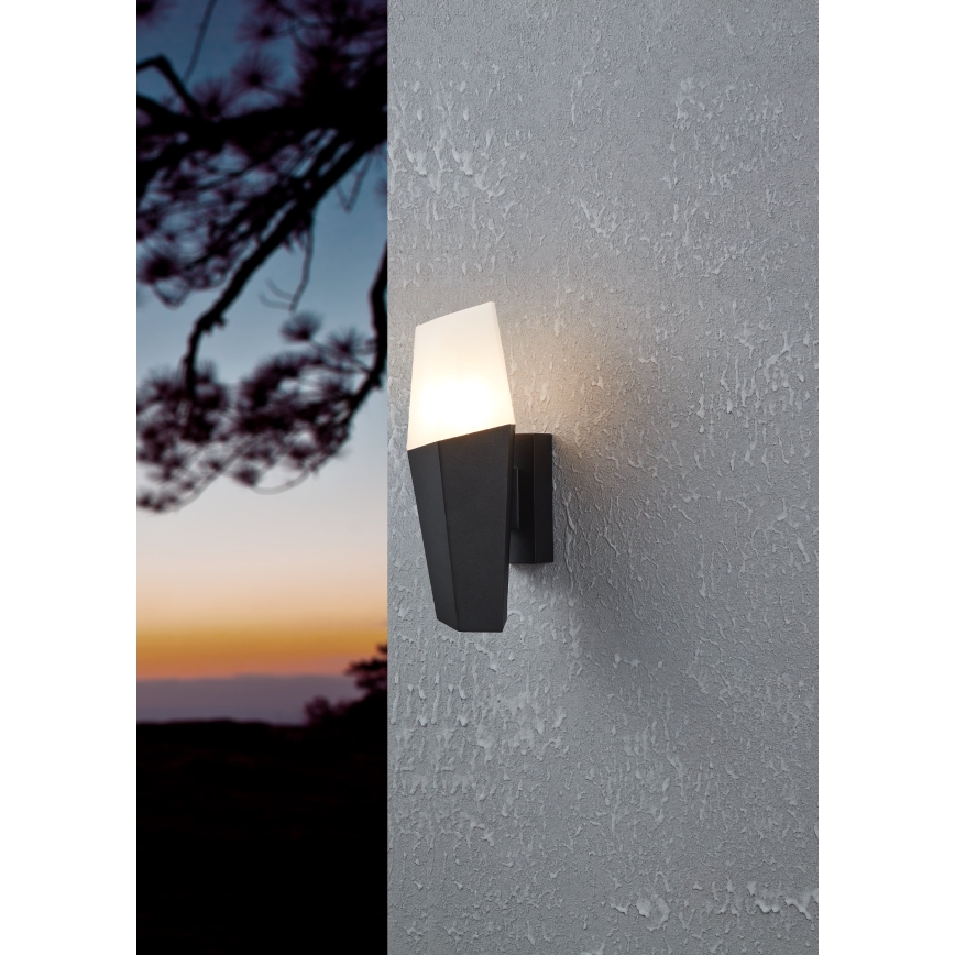 Eglo - Vägglampa för utomhusbruk 1xE27/25W/230V IP44