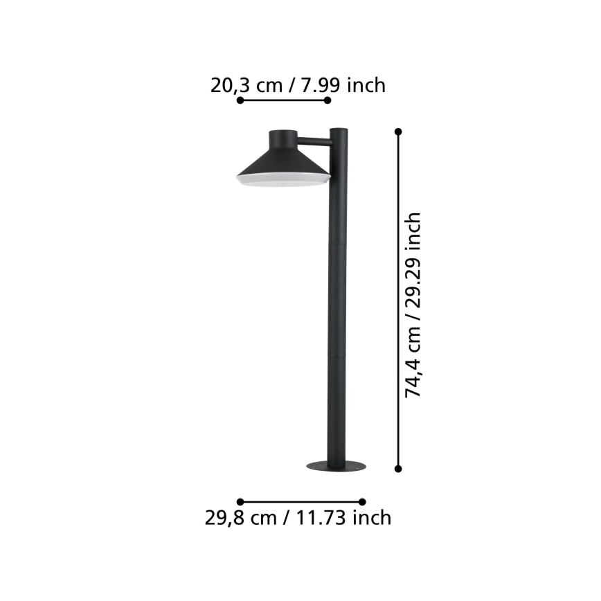 Eglo - LED-lampa för utomhusbruk 1xGU10/4,6W/230V IP44