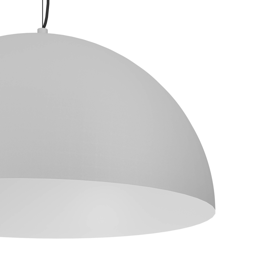 Eglo - Ljuskrona med textilsladd 1xE27/40W/230V grå