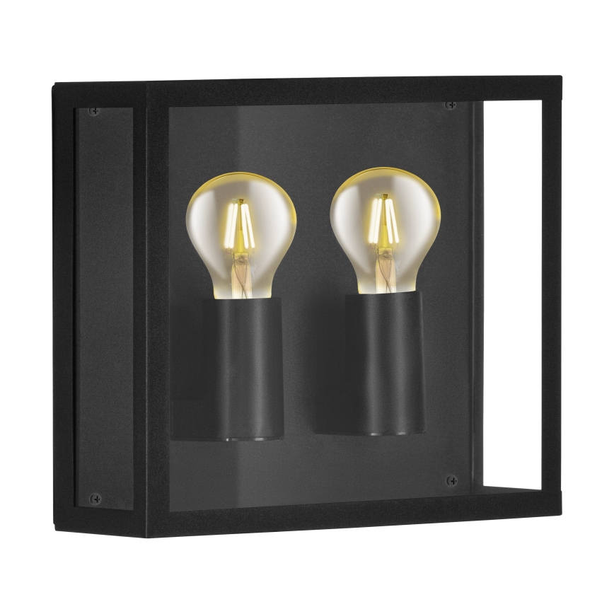 Eglo - Vägglampa för utomhusbruk 2xE27/40W/230V IP44