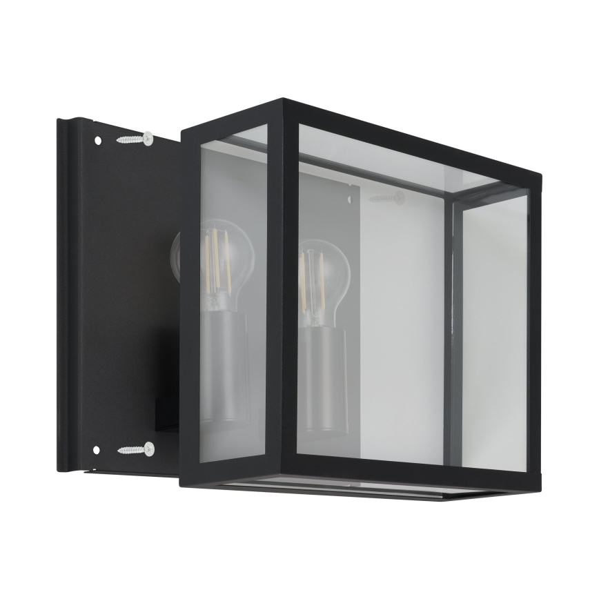 Eglo - Vägglampa för utomhusbruk 2xE27/40W/230V IP44