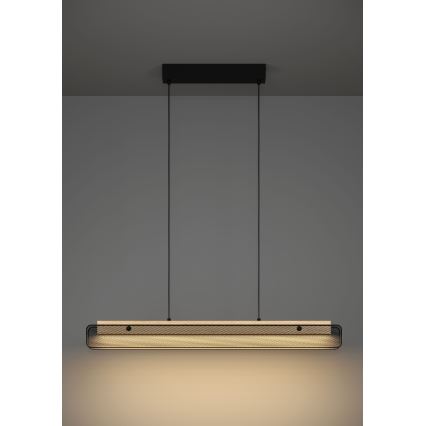 Eglo - LED RGBW Ljusreglerad ljuskrona på textilsladd LED/34W/230V 2700-6500K
