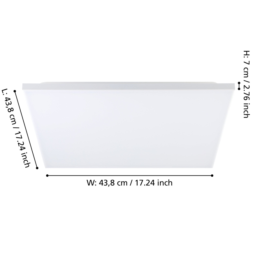 Eglo - LED taklampa LED/21W/230V