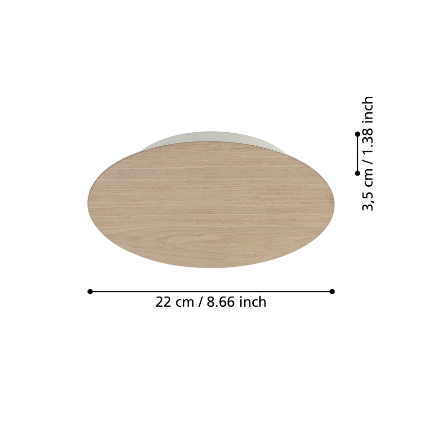 Eglo - LED väggbelysning LED/9,2W/230V beige