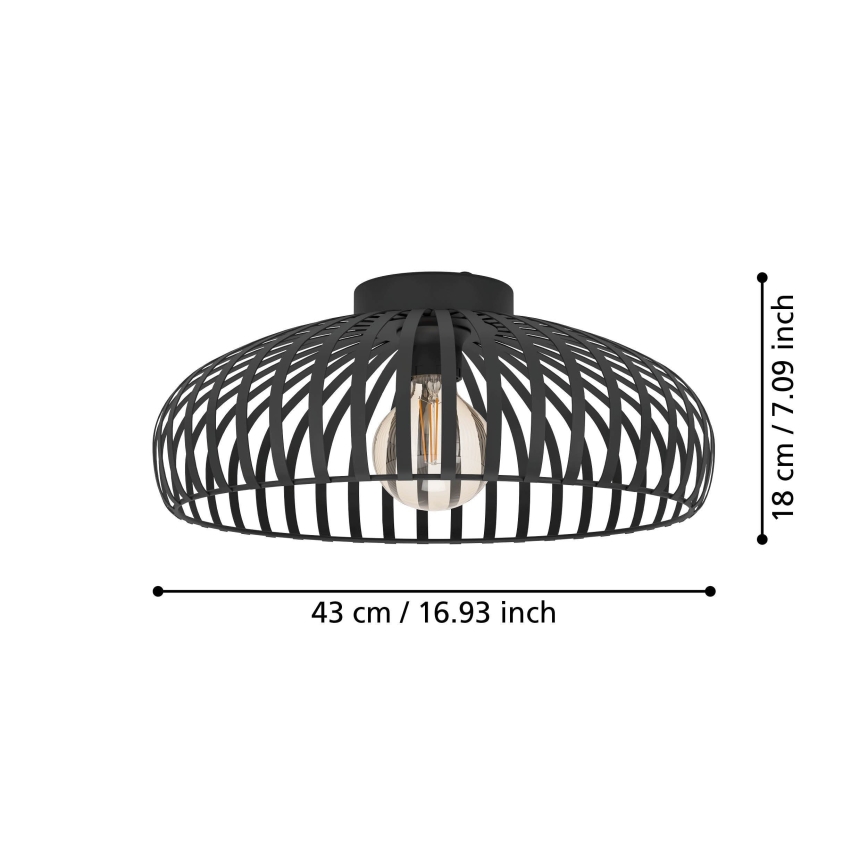Eglo - Taklampa 1xE27/40W/230V diameter 43 cm