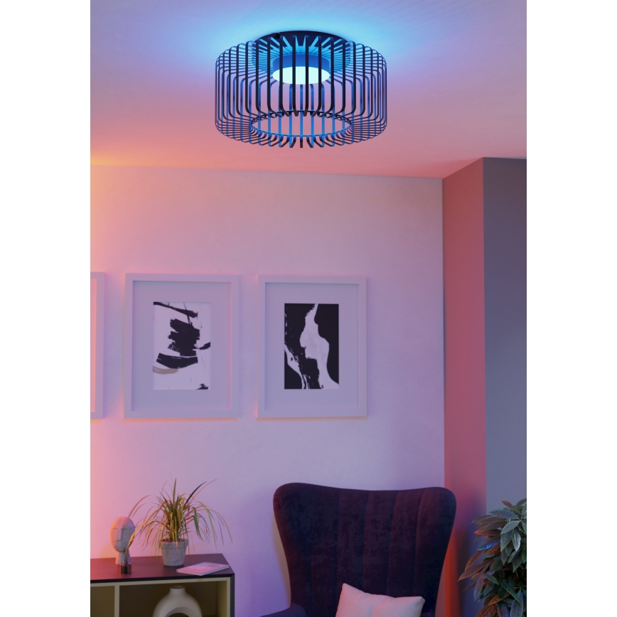 Eglo - LED RGBW Dimbar taklampa LED/22W/230V 2700-6500K
