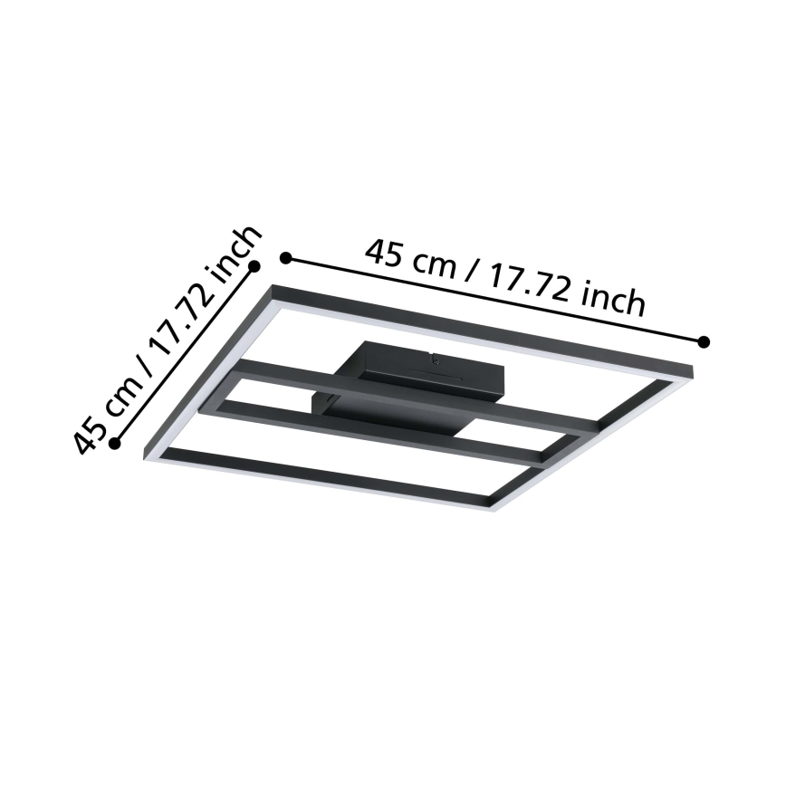 Eglo - LED RGBW Dimbar taklampa LED/21W/230V
