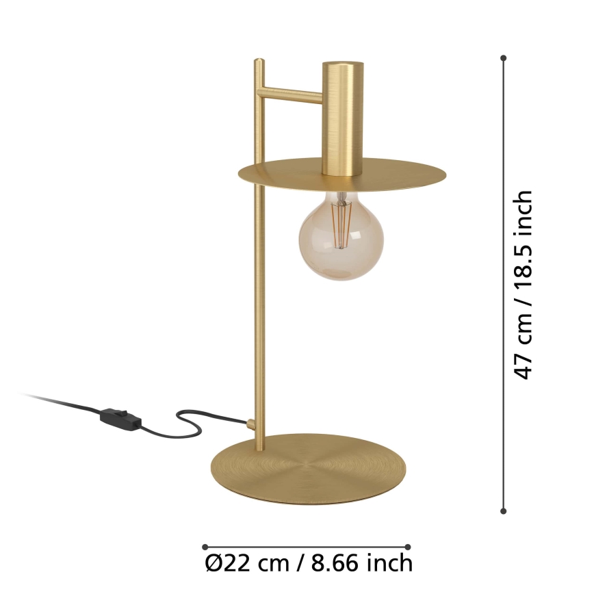 Eglo - Bordslampa 1xE27/40W/230V
