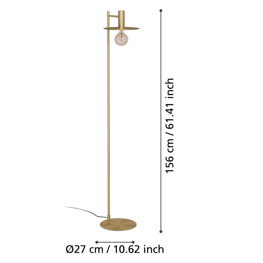Eglo - Golv lampa 1xE27/40W/230V