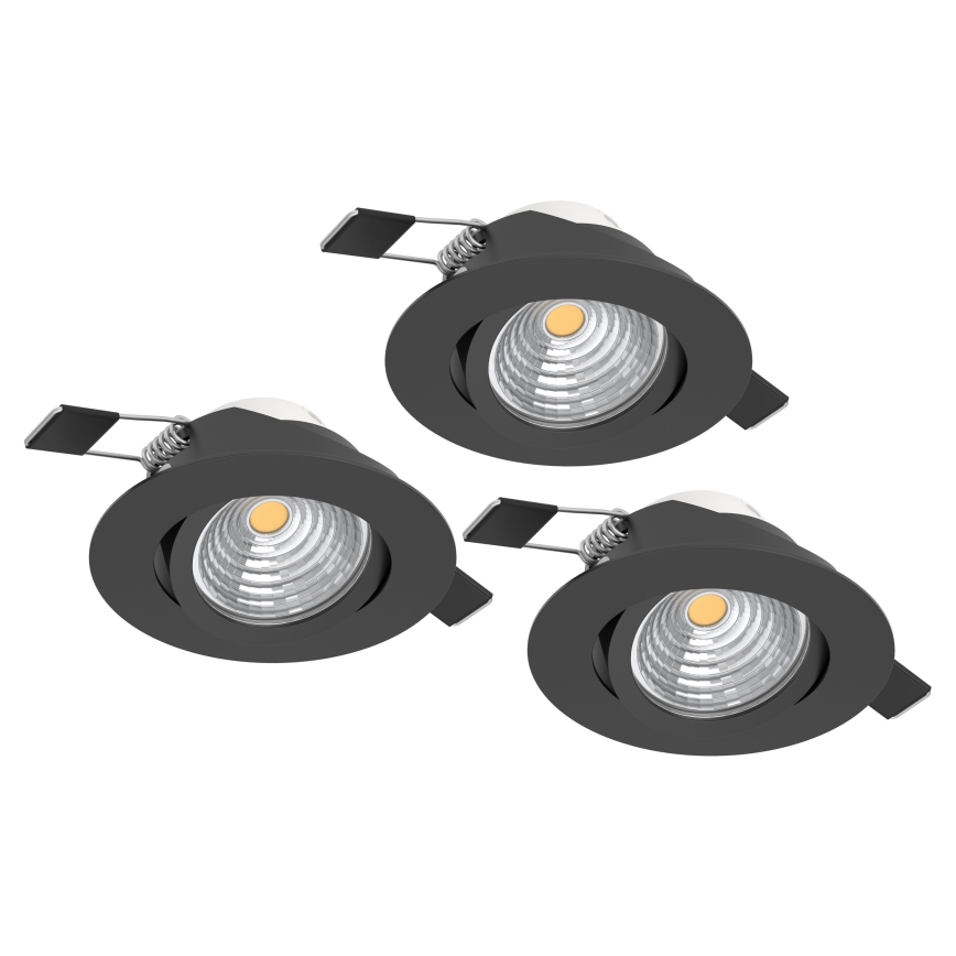 Eglo - KIT 3x LED ljusreglerad hängande vägglampa SALICETO LED/6W/230V