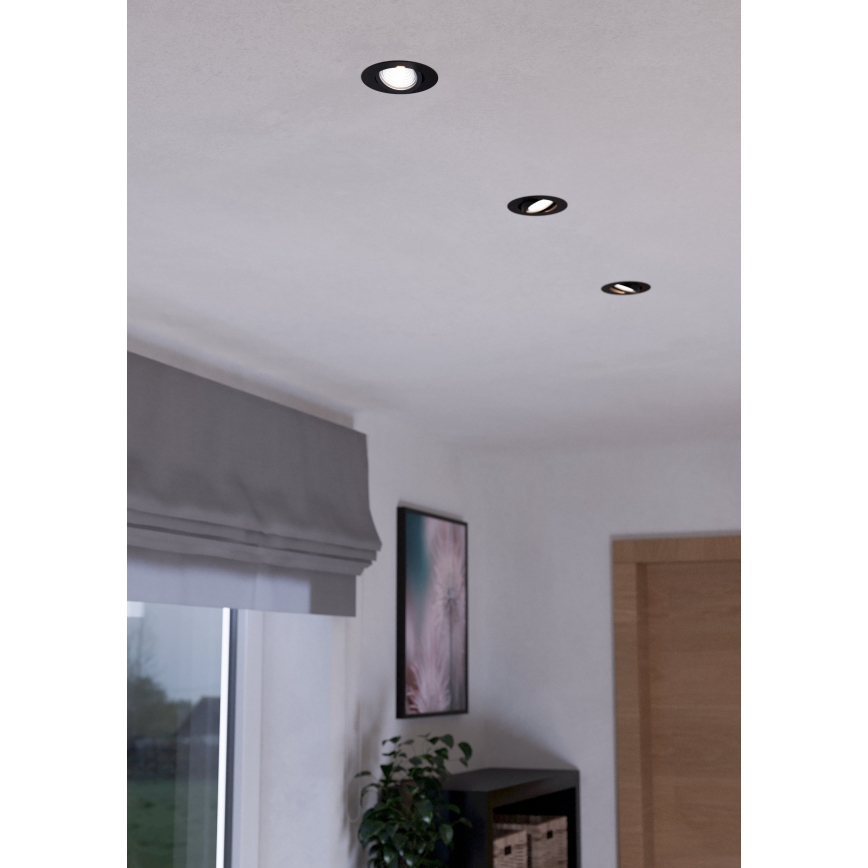 Eglo - KIT 3x LED ljusreglerad hängande vägglampa SALICETO LED/6W/230V
