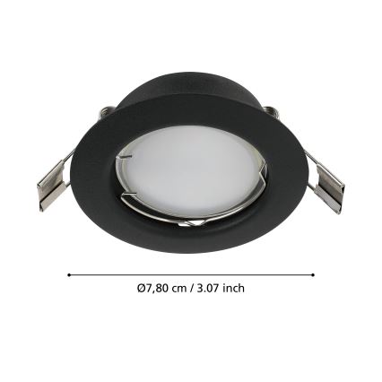 Eglo - LED upphängd takbelysning 1xGU10/2,8W/230V