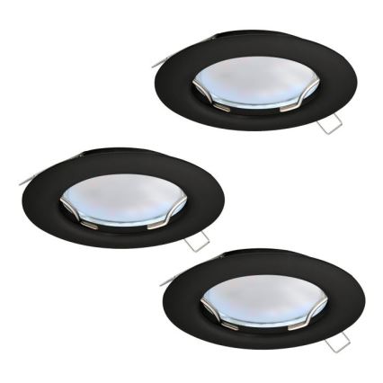 Eglo - KIT 3x LED upphängd takbelysning PENETO 1xGU10/2,8W/230V