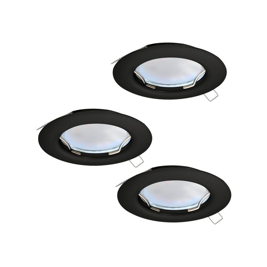 Eglo - KIT 3x LED upphängd takbelysning PENETO 1xGU10/2,8W/230V