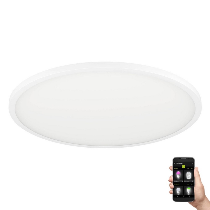 Eglo - LED Dimbar taklampa LED/33,5W/230V diameter 45 cm vit