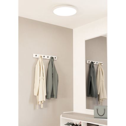 Eglo - LED Dimbar taklampa LED/33,5W/230V diameter 45 cm vit