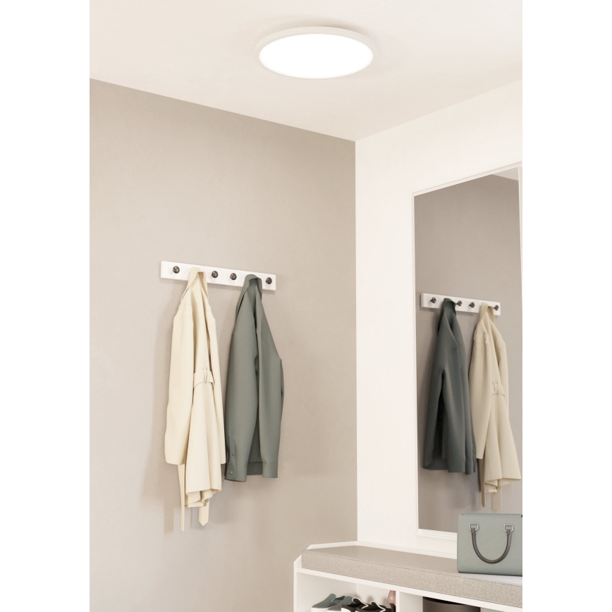 Eglo - LED Dimbar taklampa LED/33,5W/230V diameter 45 cm vit