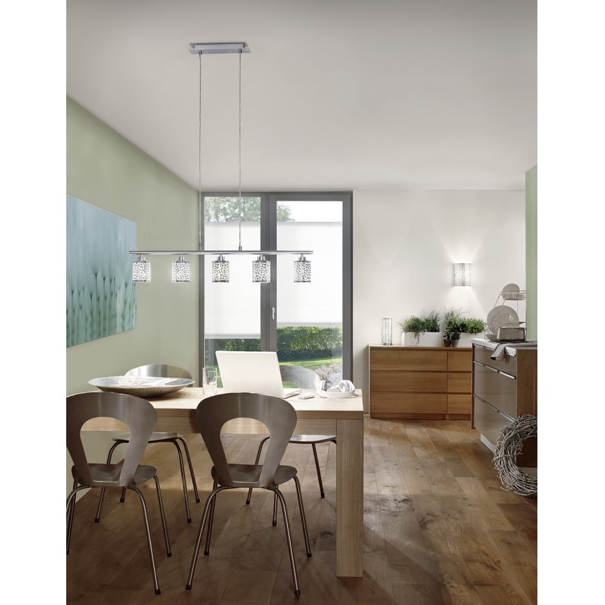 Eglo 90076 - Väggbelysning ALMERA 1 1xE14/60W/230V