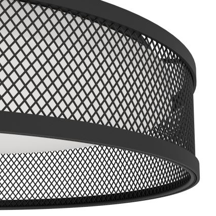 Eglo - LED taklampa LED/20W/230V svart