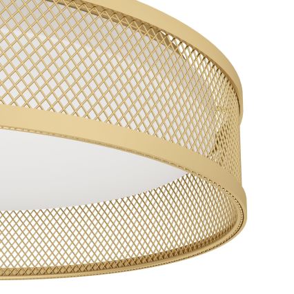 Eglo - LED taklampa LED/20W/230V guld