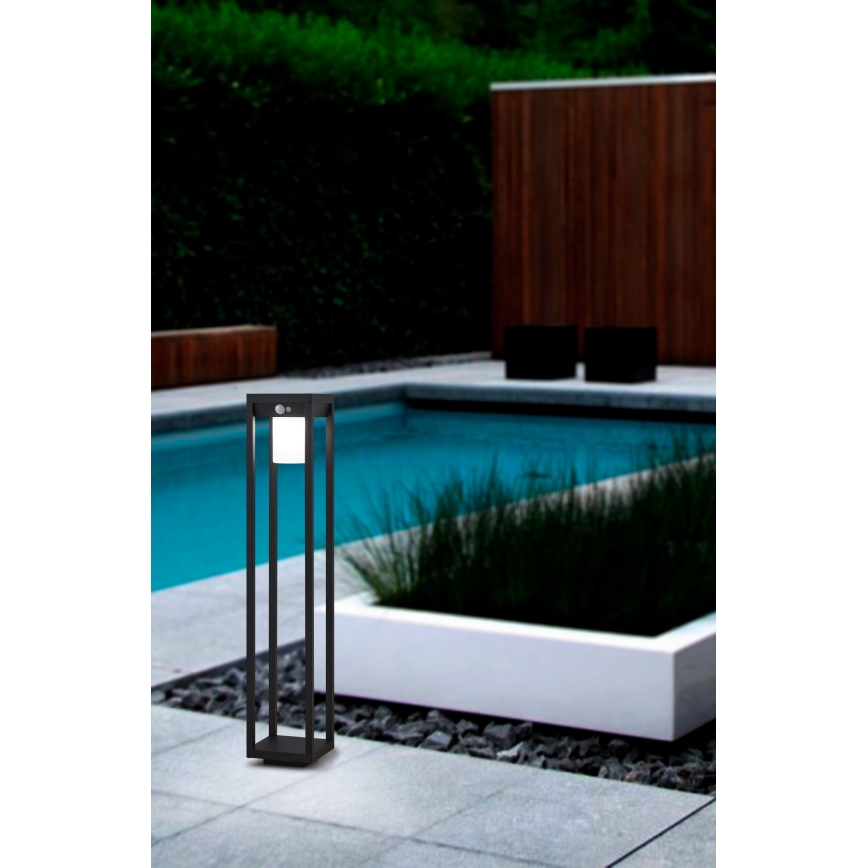 Eglo - LED solcellslampa med sensor LED/3,7W/3,7V IP44