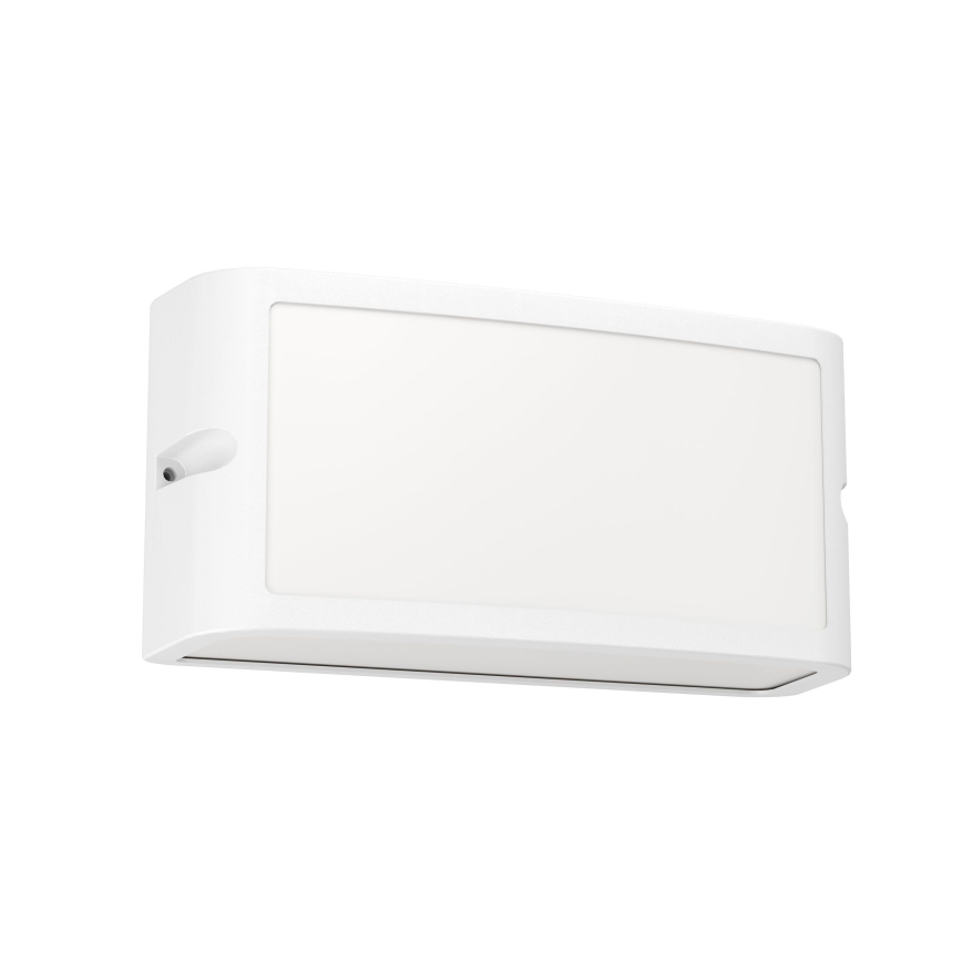 Eglo - LED vägglampa för utomhusbruk LED/10,5W/230V vit IP54