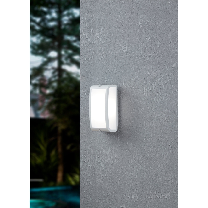 Eglo - LED vägglampa för utomhusbruk LED/10,5W/230V vit IP54