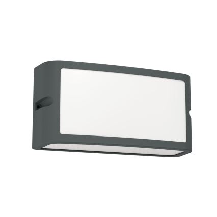 Eglo - LED vägglampa för utomhusbruk LED/10,5W/230V antracit IP54