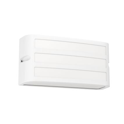 Eglo - Vägglampa för utomhusbruk 1xE27/40W/230V vit IP54