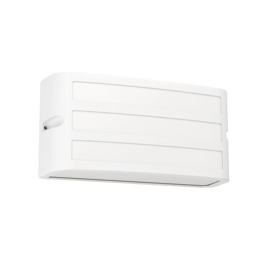 Eglo - Vägglampa för utomhusbruk 1xE27/40W/230V vit IP54