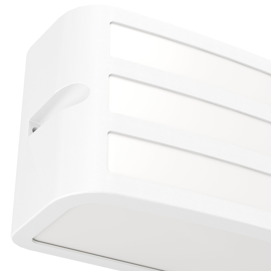 Eglo - Vägglampa för utomhusbruk 1xE27/40W/230V vit IP54