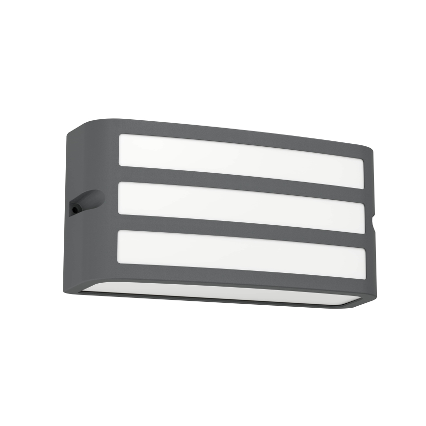 Eglo - Vägglampa för utomhusbruk 1xE27/40W/230V antracit IP54