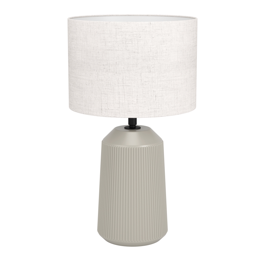 Eglo - Bordslampa 1xE27/40W/230V grädde