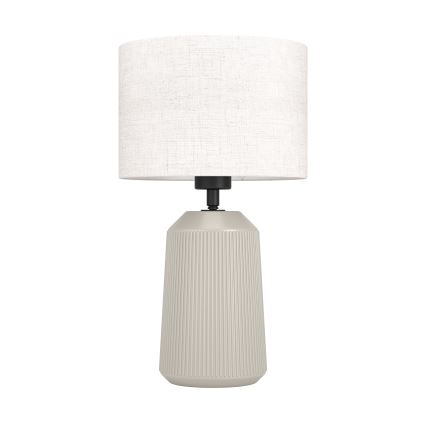 Eglo - Bordslampa 1xE27/40W/230V grädde