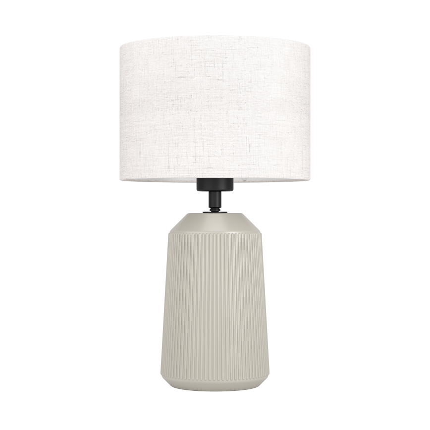Eglo - Bordslampa 1xE27/40W/230V grädde