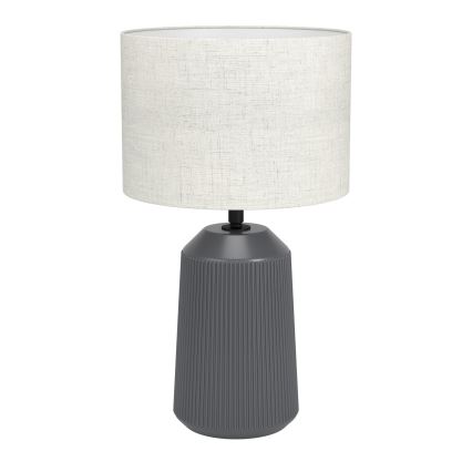Eglo - Bordslampa 1xE27/40W/230V grå