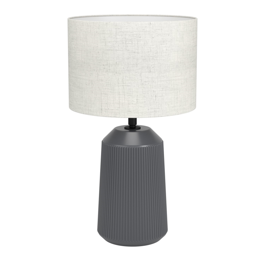 Eglo - Bordslampa 1xE27/40W/230V grå