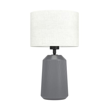 Eglo - Bordslampa 1xE27/40W/230V grå