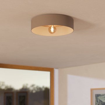 Eglo 900838 - Taklampa DUAIA 1xE27/40W/230V grå