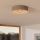 Eglo 900838 - Taklampa DUAIA 1xE27/40W/230V grå