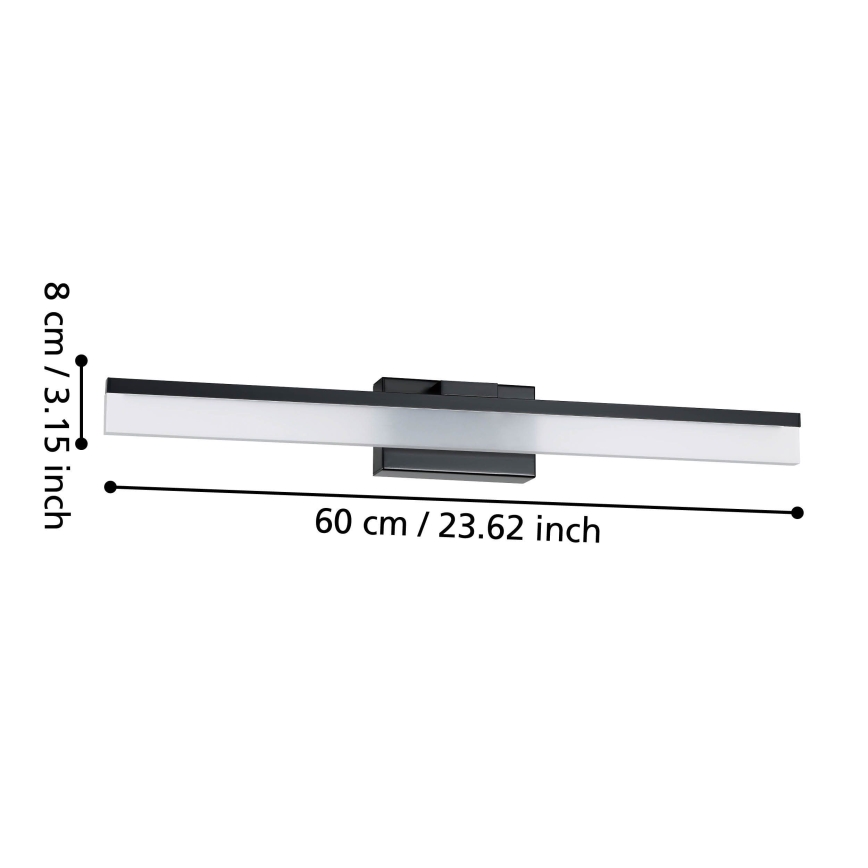 Eglo - LED Vägglampa för badrum LED/11W/230V IP44