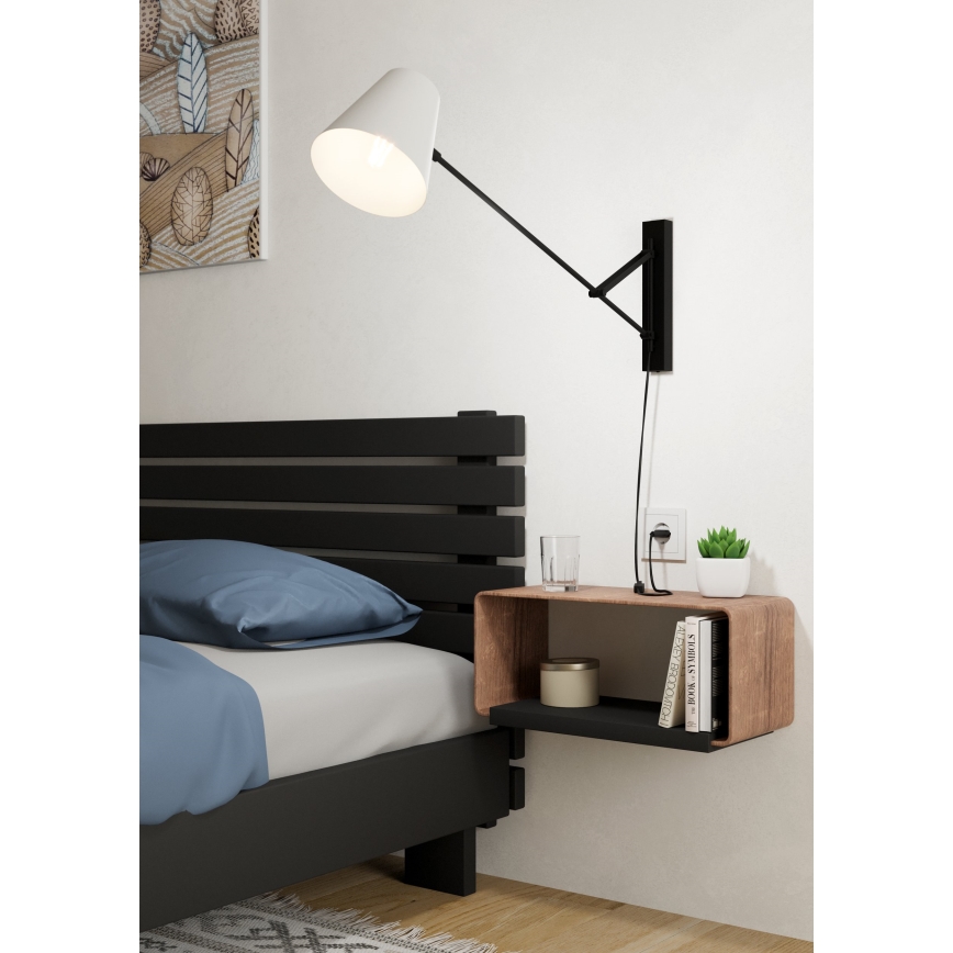 Eglo - Vägglampa 1xE27/40W/230V