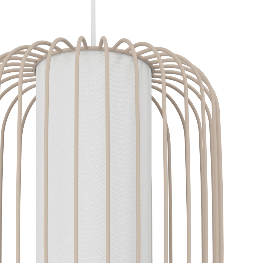 Eglo - Ljuskrona med textilsladd 1xE27/40W/230V diameter 24 cm
