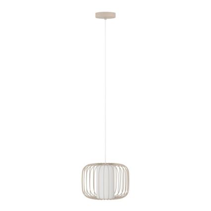 Eglo - Ljuskrona med textilsladd 1xE27/40W/230V diameter 28,5 cm